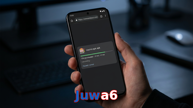 Main screen of Juwa6 apk page for PK players